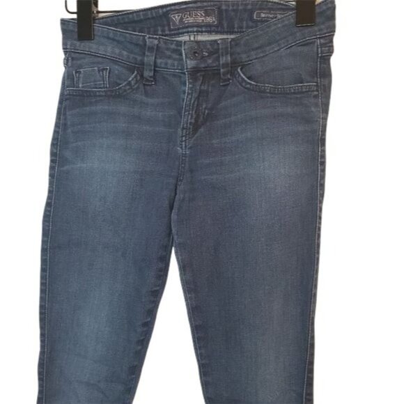 Guess Brittney-Skinny Blue Jeans  - Sz 25 - Picture 5 of 5